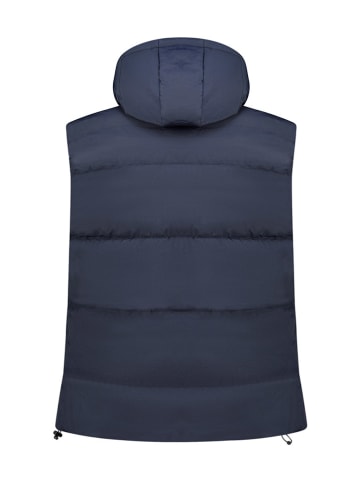 Geographical Norway Doorgestikte bodywarmer "Vito" donkerblauw