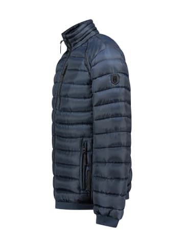 Geographical Norway Doorgestikte jas "Alonzo" donkerblauw