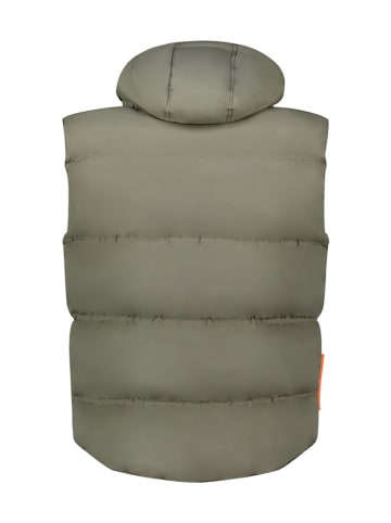Geographical Norway Kamizelka pikowana "Vilano" w kolorze khaki