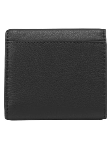 Marc O'Polo Skórzany portfel w kolorze czarnym - 11 x 9,5 x 2,5 cm