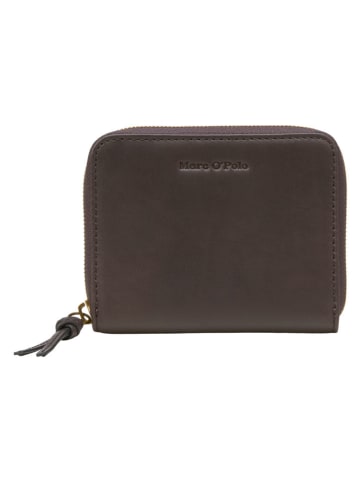 Marc O'Polo Leder-Geldbörse in Braun - (B)13 x (H)10 x (T)2,5 cm