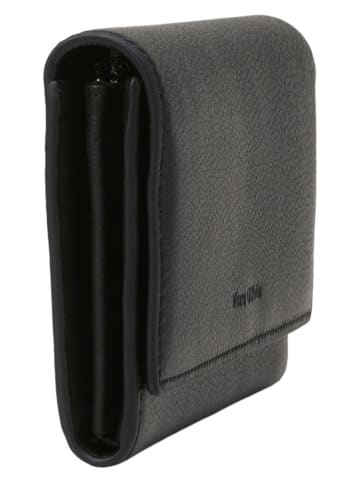 Marc O'Polo Leder-Geldbörse in Schwarz - (B)19,5 x (H)10 x (T)2,5 cm