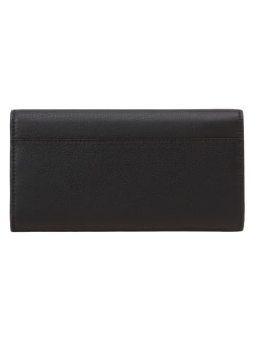 Marc O'Polo Leder-Geldbörse in Schwarz - (B)19,5 x (H)10 x (T)2,5 cm