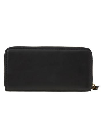 Marc O'Polo Leder-Geldbörse in Schwarz - (B)19 x (H)10 x (T)2,5 cm
