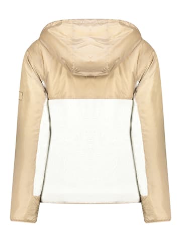 Geographical Norway Fleecejacke "Ulyssim" in Beige/ Weiß