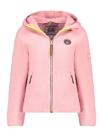Geographical Norway Kurtka polarowa "Ucherpim" w kolorze jasnoróżowym