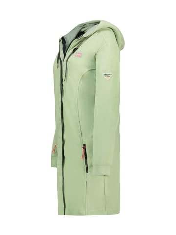 Geographical Norway Fleece mantel "Timothe" mintgroen