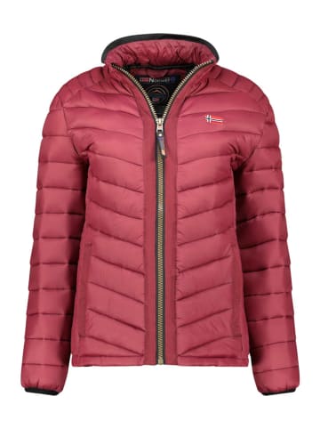 Geographical Norway Doorgestikte jas "Carliti" bordeaux