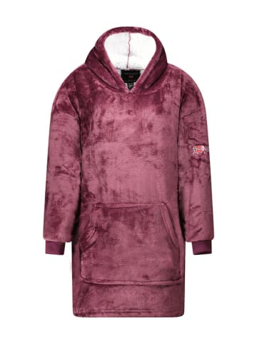 Geographical Norway Fleecepullover "Uddy" in Bordeaux