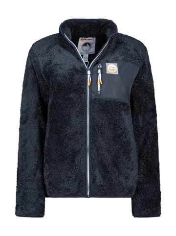 Geographical Norway Kurtka polarowa "Upecious" w kolorze granatowym