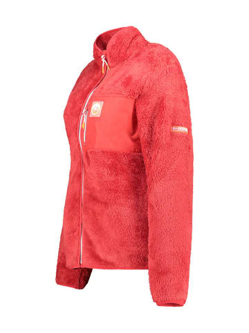 Geographical Norway Kurtka polarowa "Upecious" w kolorze czerwonym