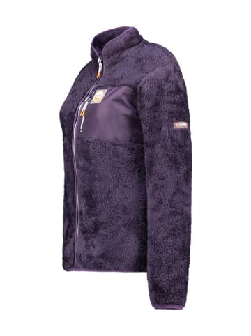 Geographical Norway Kurtka polarowa "Upecious" w kolorze fioletowym