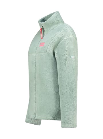 Geographical Norway Kurtka polarowa "Udolce" w kolorze miętowym