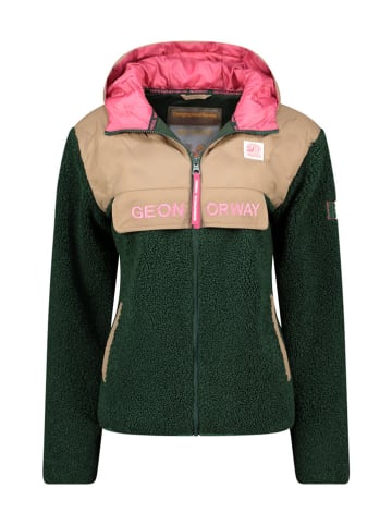 Geographical Norway Fleecejacke "Techic" in Dunkelgrün