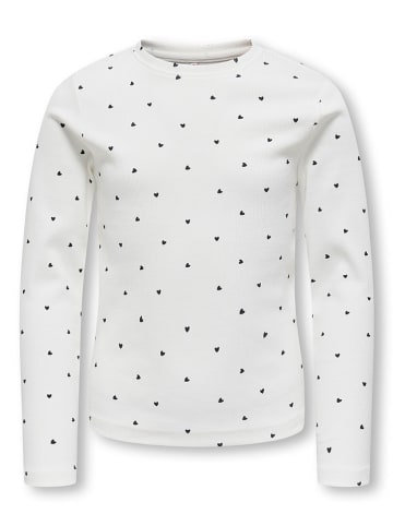 KIDS ONLY Koszulka "Trinny" w kolorze białym