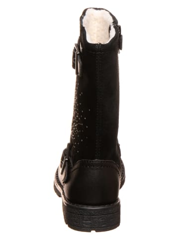Lurchi Leder-Boots "Heidi" in Schwarz