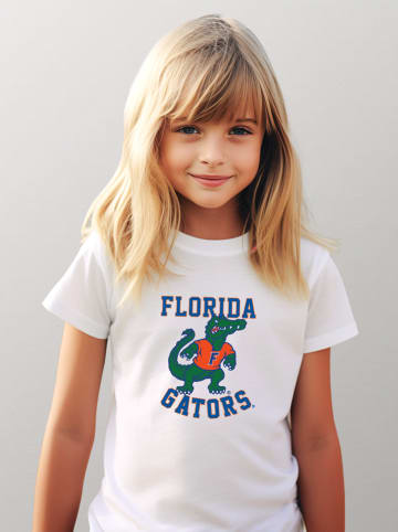 American Universities Shirt "Florida University Alligator" in Weiß