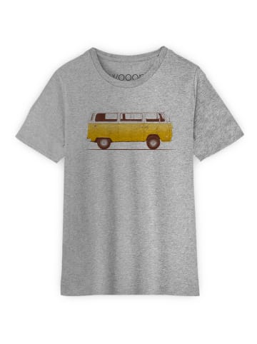 WOOOP Shirt "Combi" in Grau