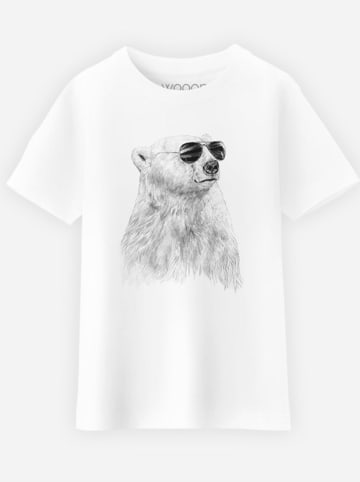 WOOOP Shirt "Don't let the sun go down" in Weiß