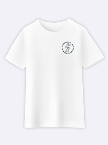 WOOOP Shirt "Everyting will be ok" in Weiß
