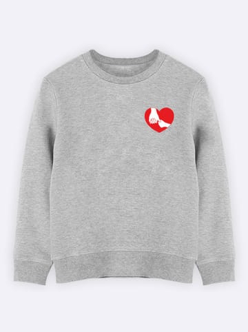 WOOOP Sweatshirt in Grau