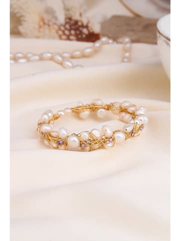 Pierres delicates Vergulde armband met edelstenen