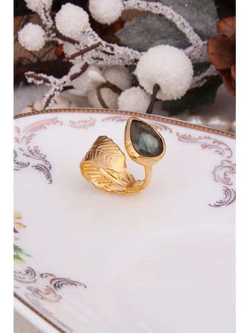 Pierres delicates Vergold. Ring mit Edelstein