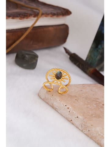 Pierres delicates Vergold. Ring mit Edelstein