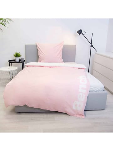 Bench Bettwäsche in Rosa/ Weiß