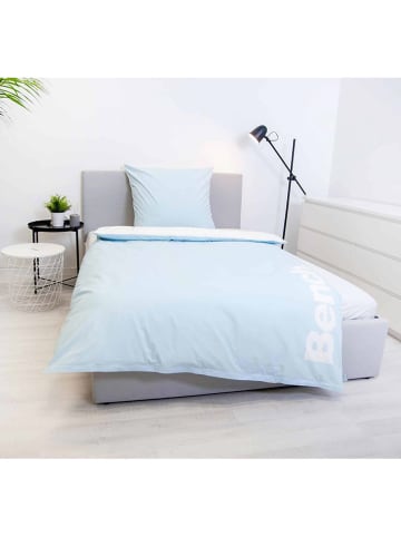 Bench Komplet pościeli w kolorze błękitno-białym