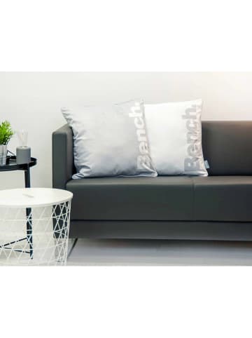 Bench Poszewka w kolorze jasnoszaro-białym na poduszkę - 50 x 50 cm