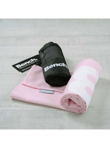 Bench Ręcznik w kolorze jasnoróżowym do fitnessu - 110 x 50 cm