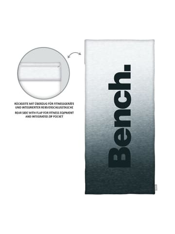 Bench Fitnesshandtuch in Hellgrau/ Grau- (L)110 x (B)50 cm