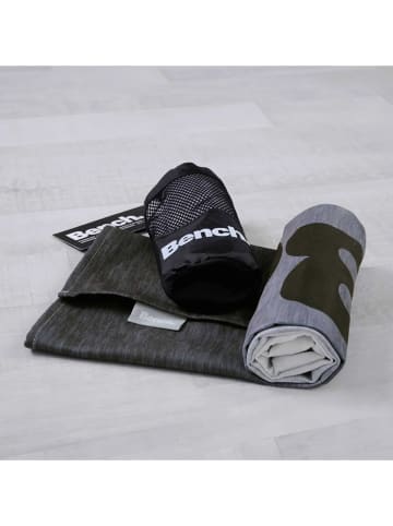 Bench Ręcznik w kolorze szarym-jasnoszarym do fitnessu - 110 x 50 cm