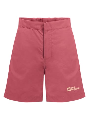 Jack Wolfskin Szorty funkcyjne "Sun" w kolorze różowym
