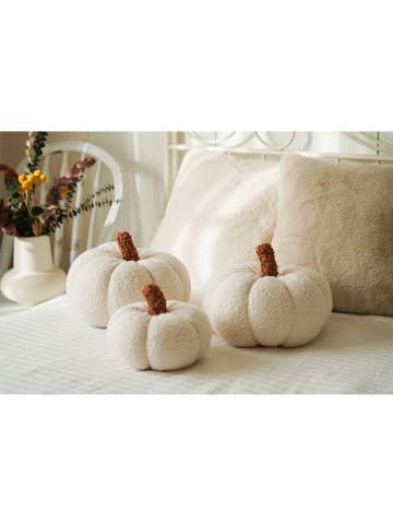 Elizabed Kissen in Creme - Ø 18 cm