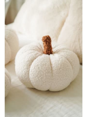 Elizabed Kissen in Creme - Ø 18 cm