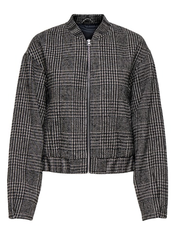 JDY Übergangsjacke in Weiß/ Schwarz