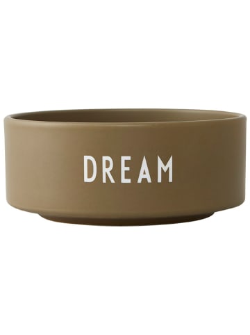 Design Letters Müslischale "Dream" in Khaki - 300 ml