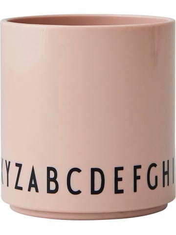 Design Letters Kubek "Eat & Learn" w kolorze jasnoróżowym - 220 ml