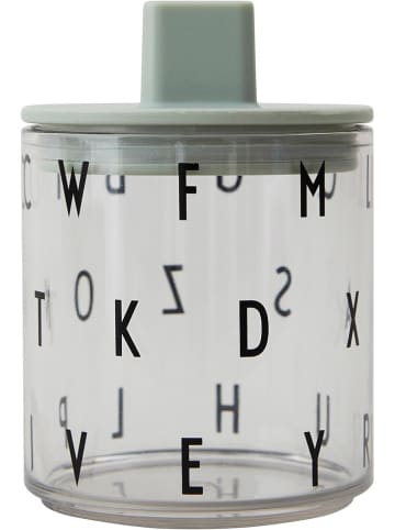 Design Letters Pokrywka na kubek w kolorze zielonym
