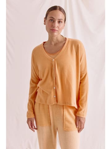 Cotton Candy Cardigan "Ori" in Apricot
