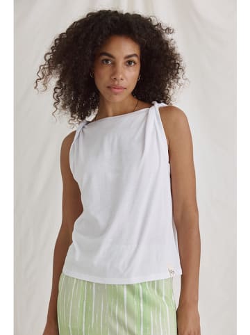 Cotton Candy Top "Nabila" in Weiß