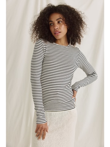 Cotton Candy Longsleeve in Schwarz/ Weiß