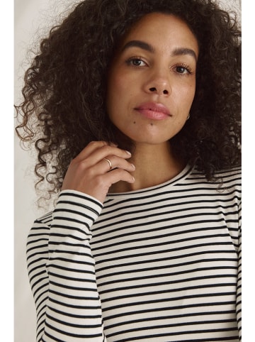 Cotton Candy Longsleeve in Schwarz/ Weiß
