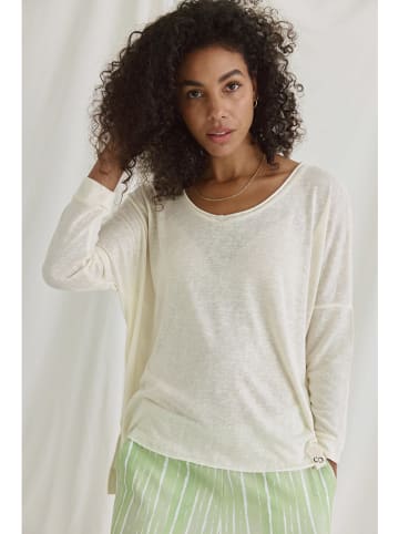 Cotton Candy Longsleeve "Hüzun" in Creme