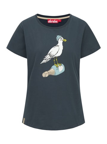 Derbe Shirt in Dunkelblau