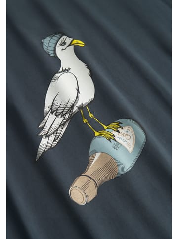 Derbe Shirt in Dunkelblau
