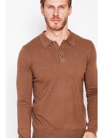 C& Jo Pullover in Hellbraun