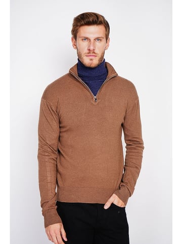 C& Jo Pullover in Hellbraun